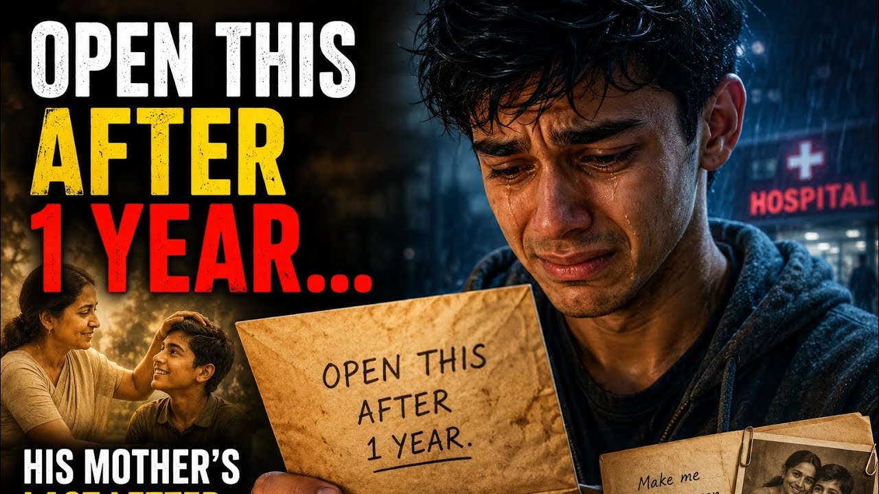 The Last Letter 😢 | A Mother's Final Message Changed His Life Forever | Emotional Short Film