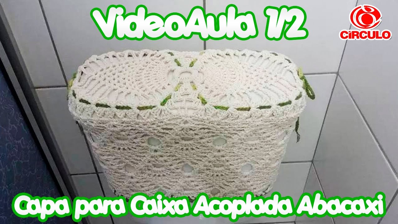Capa para Caixa Acoplada Abacaxi 1/2