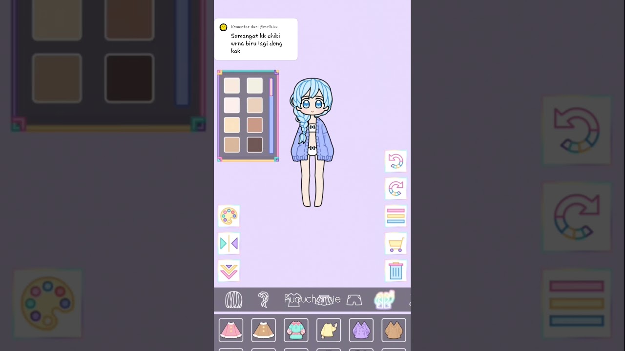 Blue chibi check✨️💙. 