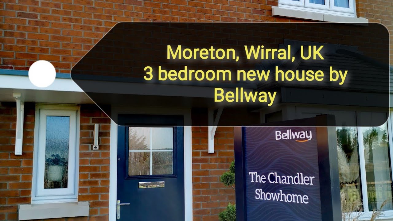 UK Properties, New House Tour Moreton, Wirral, UK Bellway The Chandler 3 bedroom new detached house
