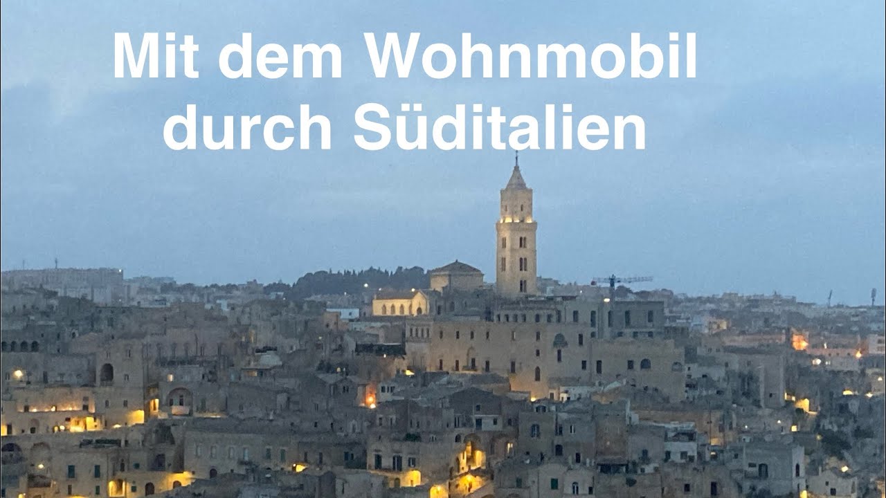 Mit dem Wohnmobil durch Süditalien 2025