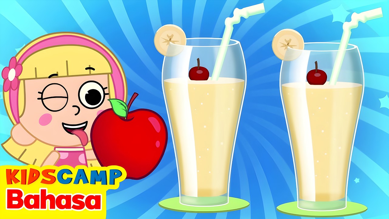 Yes Yes Smoothie | Lagu Buah untuk Anak-Anak | HooplaKidz Bahasa Indonesia