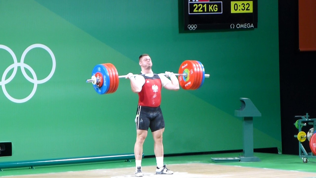 Arkadiusz Michalski Men 105 kg Clean and Jerk 221 kg