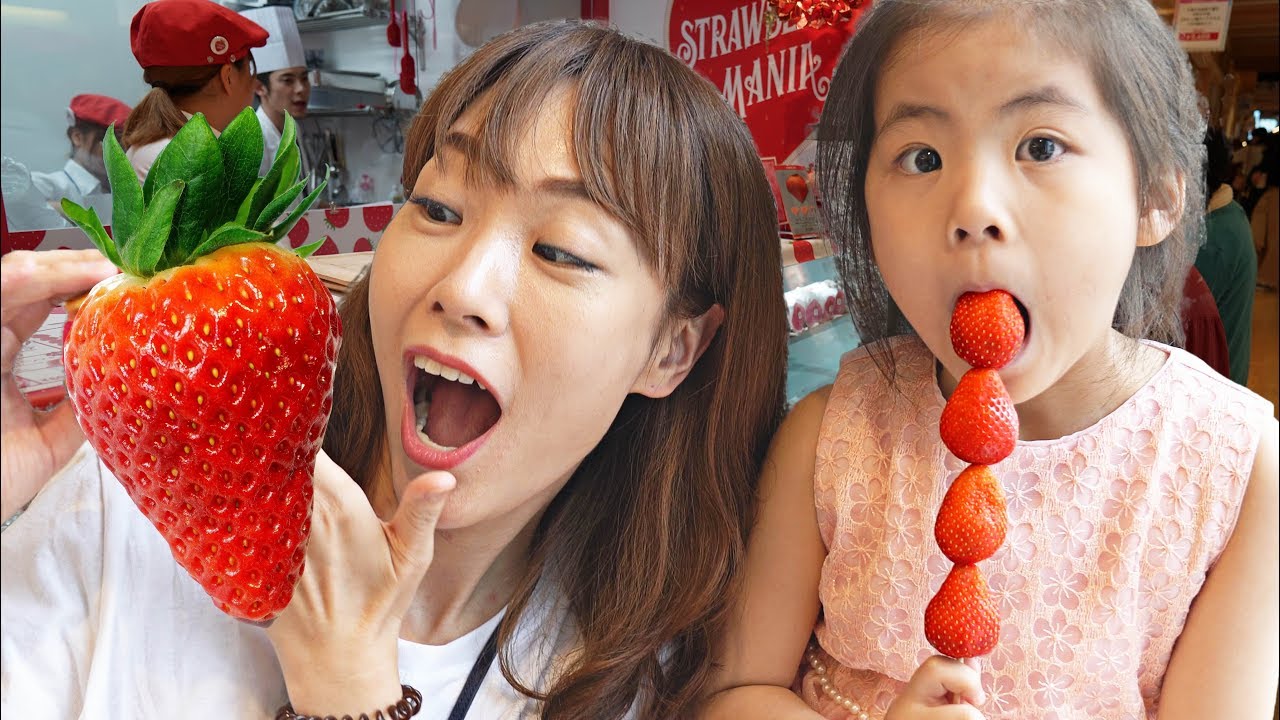 딸기가 맛이 없다구요?!! 서은이의 딸기로 만든 가게 딸기 사탕 Strawberry Candy & Cake Store
