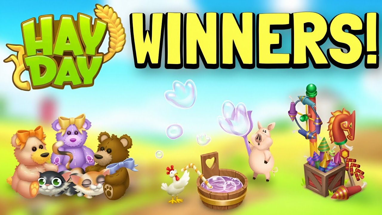 Giveaway Winners (Hay Day)