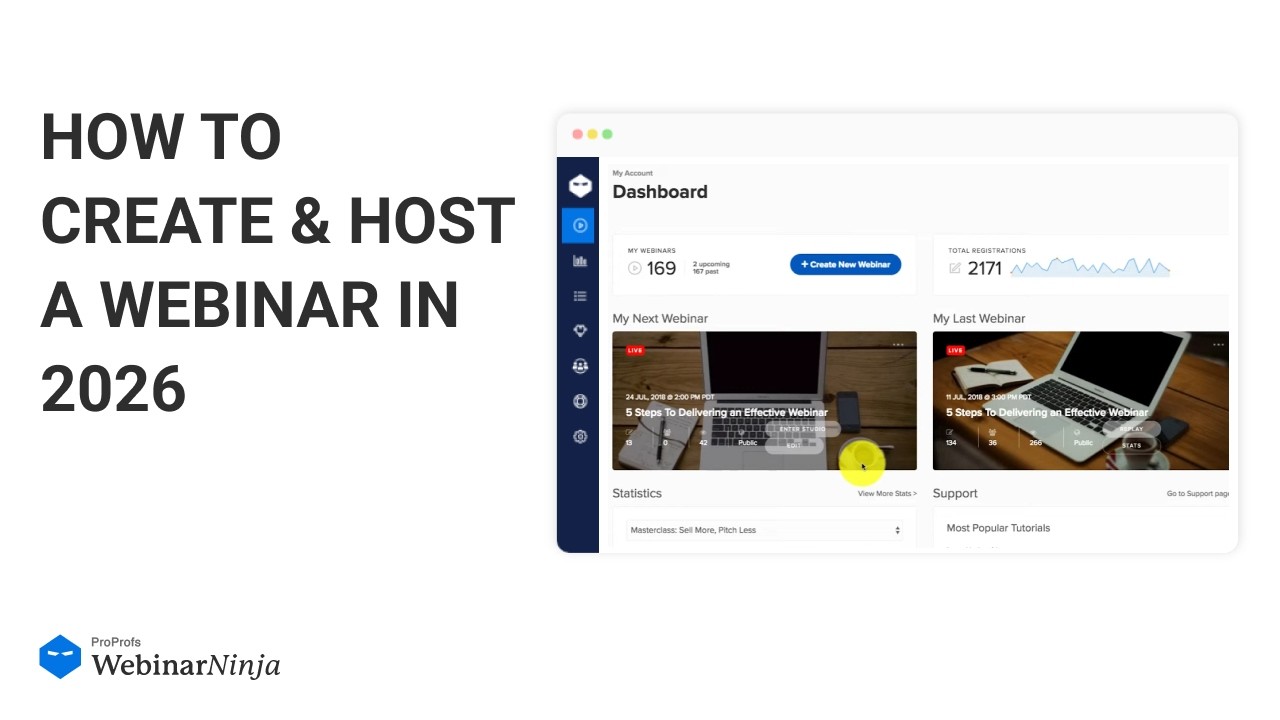How to Create & Host a Webinar in 2026 | Step-by-Step Tutorial