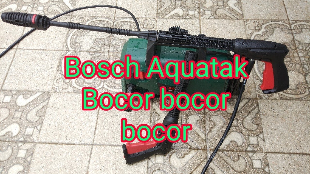 Cara memperbaiki triger/pistol Bosch Aquatak Jet washer