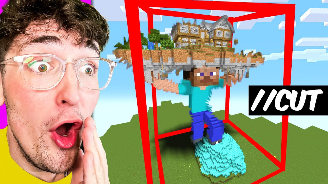 I Secretly Used //cut in a Minecraft Build Battle