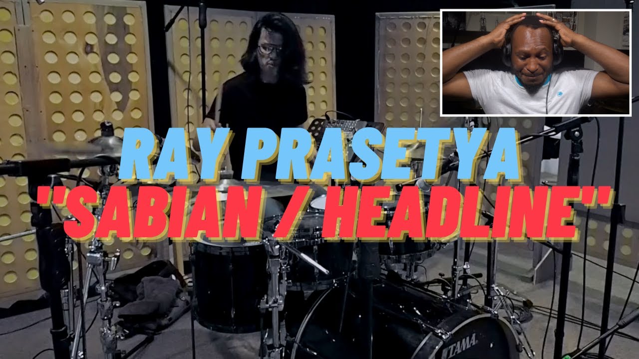 Drummer Reacts - Ray Prasetya & Sabian Cymbals 