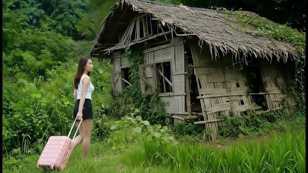 TIMELAPSE – CEO Leaves City for the Forest to Restore Abandoned Old House | Building a New Life