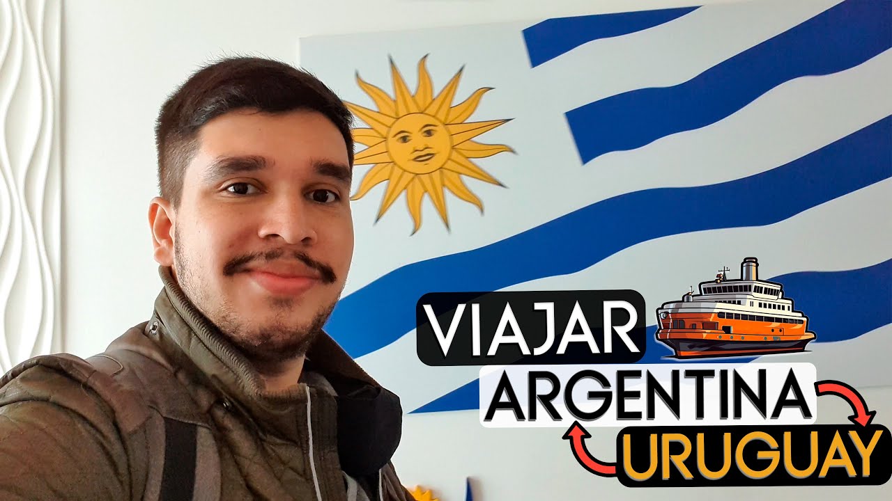 Como VIAJAR de ARGENTINA a URUGUAY en BARCO 🛳 Viajar BARATO por MENOS de 50 Dolares ✅