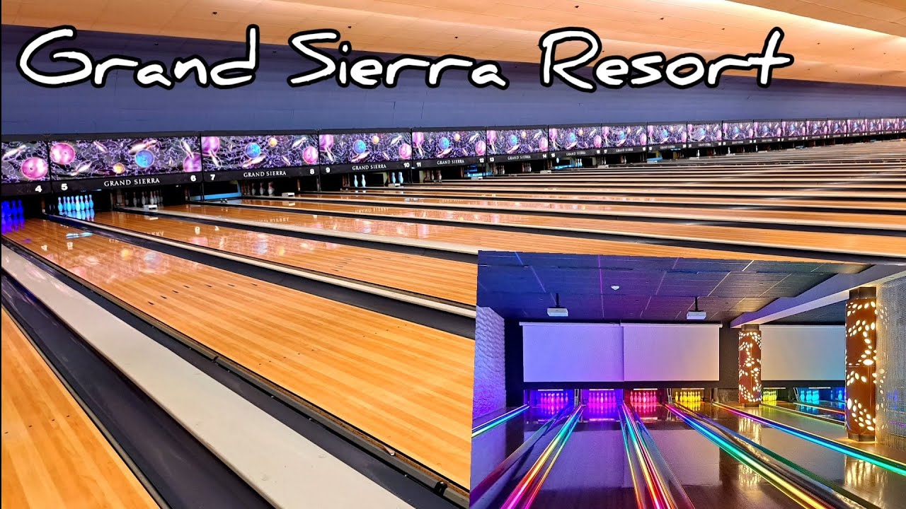 Bowling at the Grand Sierra Resort (GSR) [GS-X Pinsetters]
