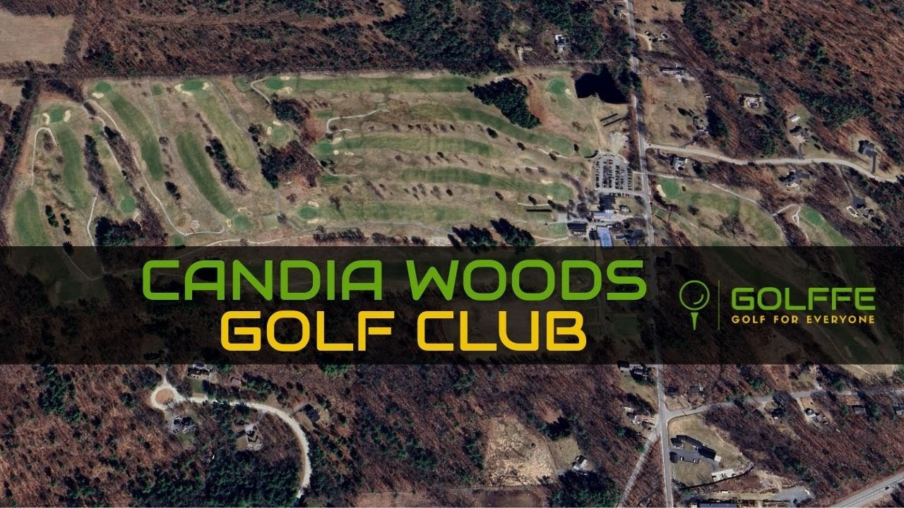 Candia Woods Golf Club By Golffe. GSPro course design.