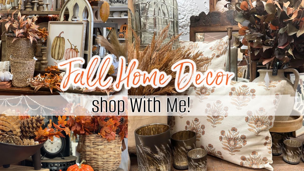 🍂FALL HOME DECOR 🍂 | SHOP WITH ME! | GREAT FINDS!