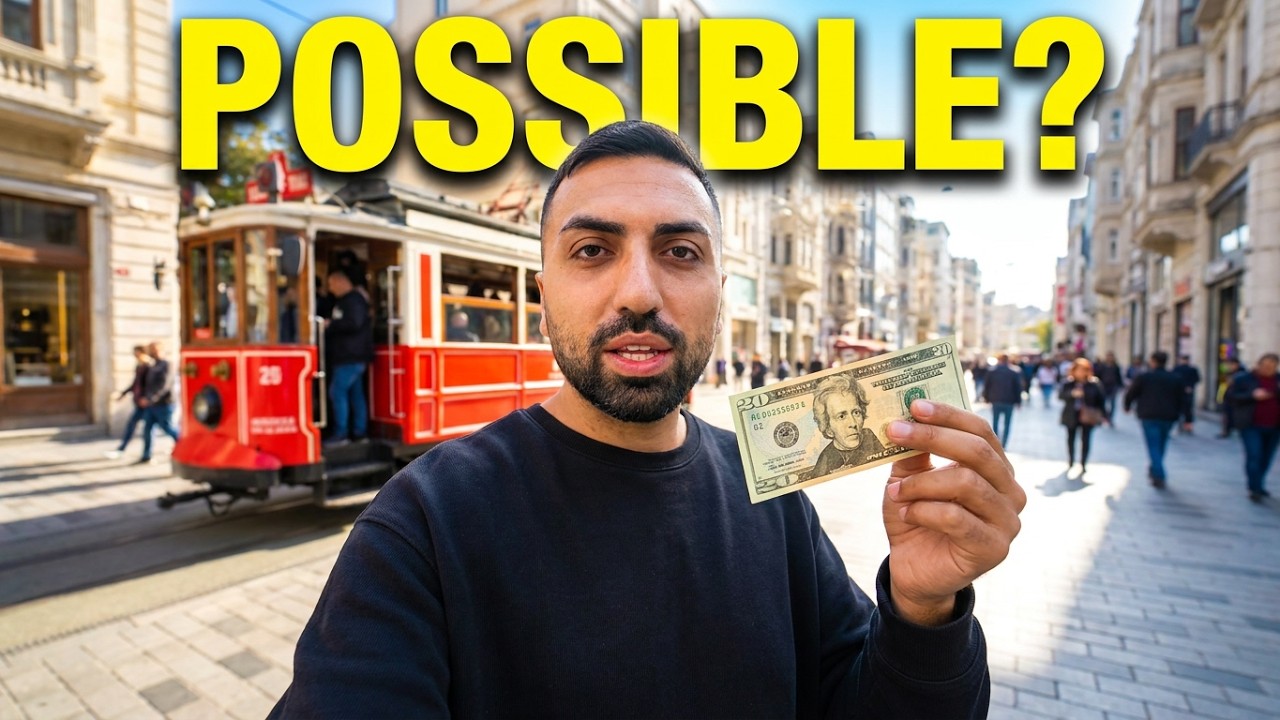 СТАМБУЛ: $20 Challenge (в 2025 году) 🇹🇷