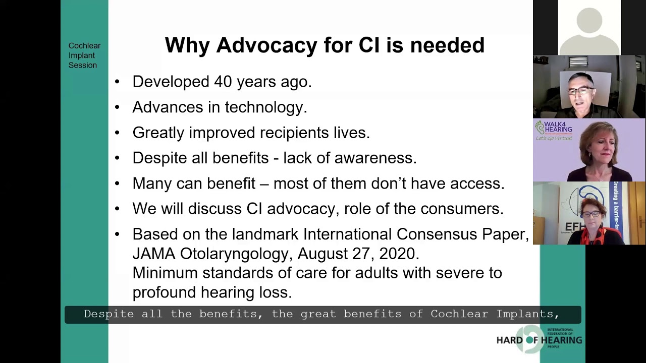 IFHOH CI Webinar #1