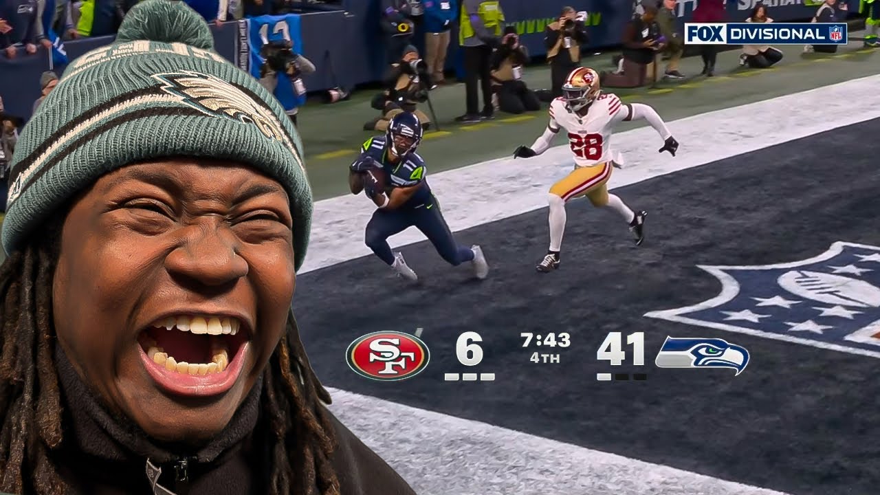 San Francisco 49ers vs. Seattle Seahawks Game Highlights | NFL 2025 Season Divisional REACTION