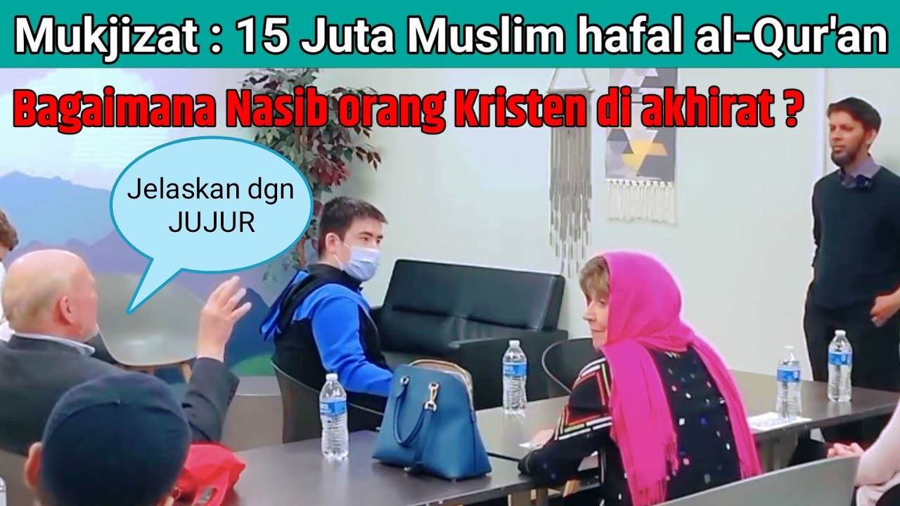 Jelaskan Mukjizat al-Qur'an malah ditanya Nasib Umat Kristen di akhirat Sabeel Ahmed Sub Indonesia