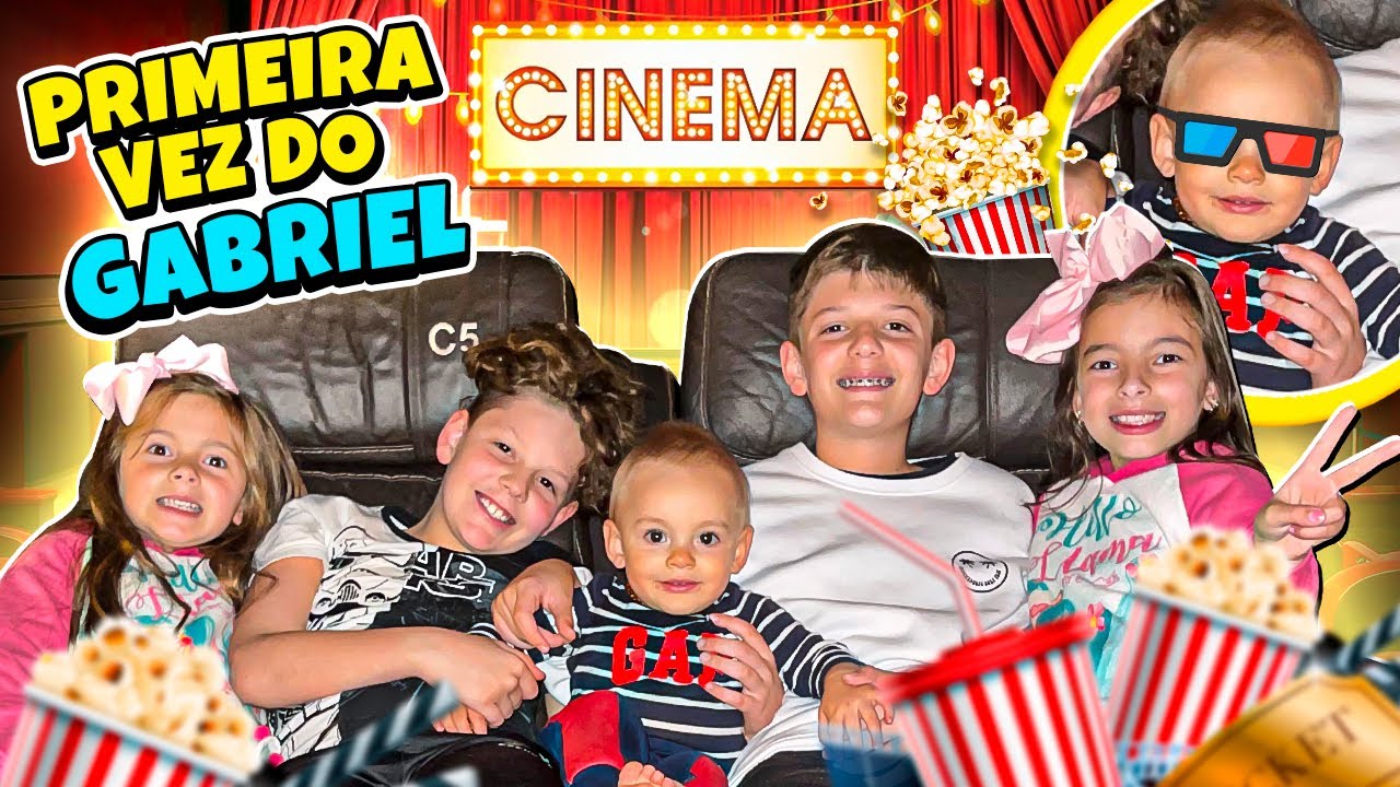 PRIMEIRA VEZ DO BEBÊ GABRIEL NO CINEMA 🥰😘 JÉSSICA GODAR, LAURINHA E HELENA E GABRIEL