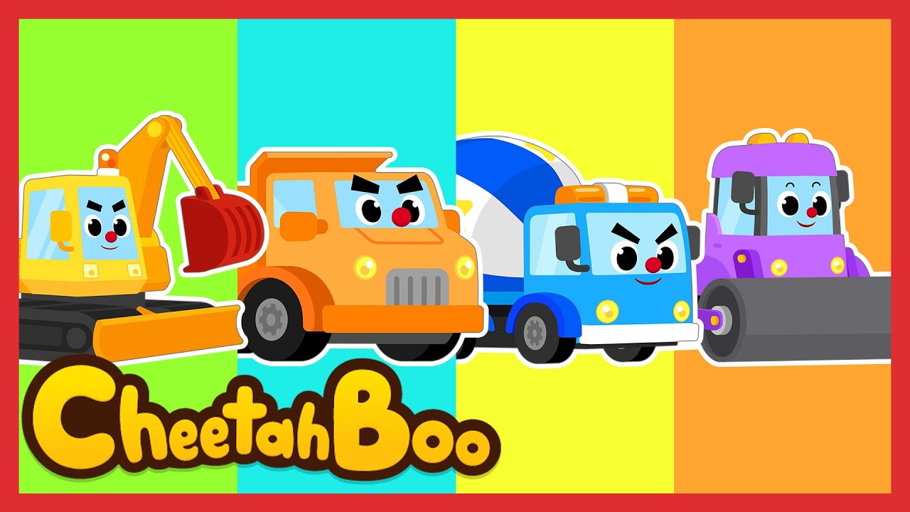 Petualangan Seru Kendaraan & Alat Berat 🚚 🛻 | Lagu Anak | #Cheetahboo