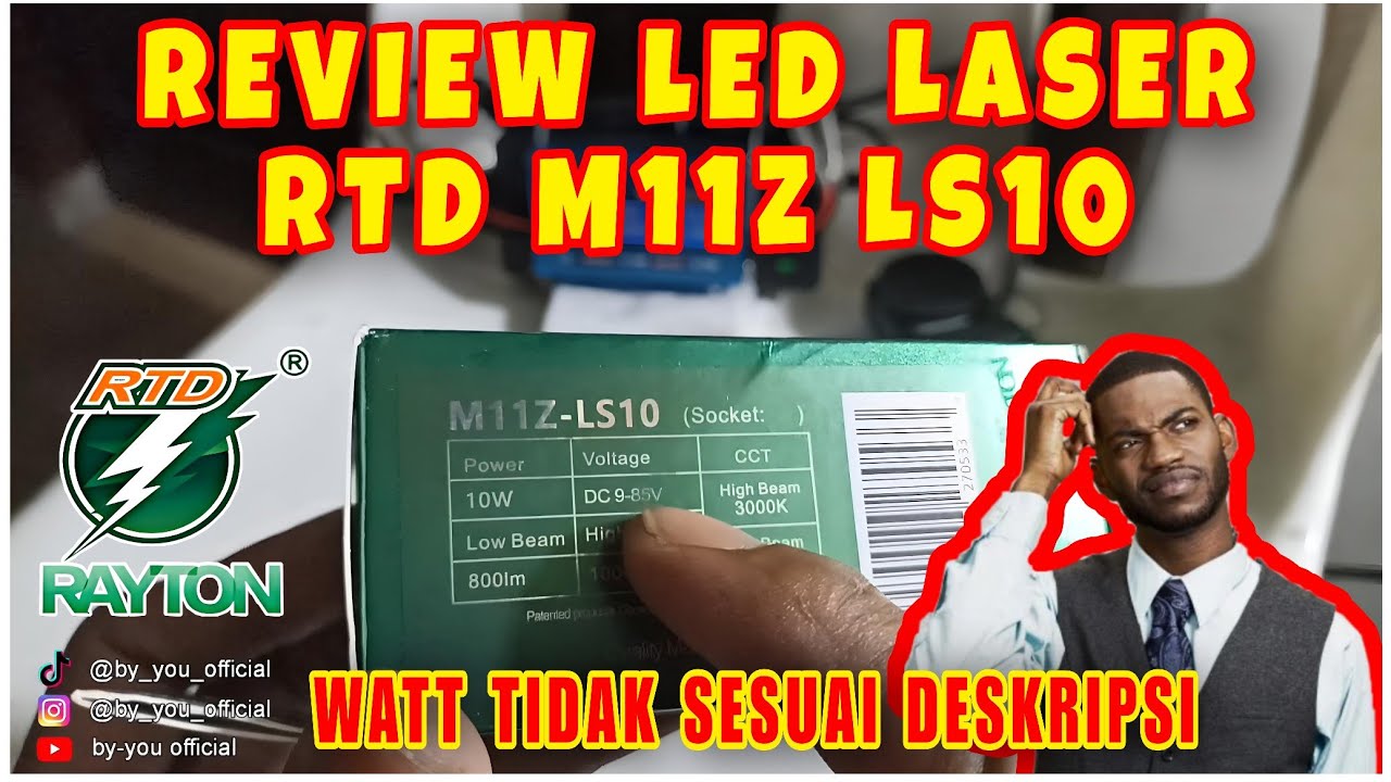 LAMPU  H6 TERANG HARGA TERJANGKAU‼️ RTD M11Z LS10 #ledlaser #h6 #lampuled