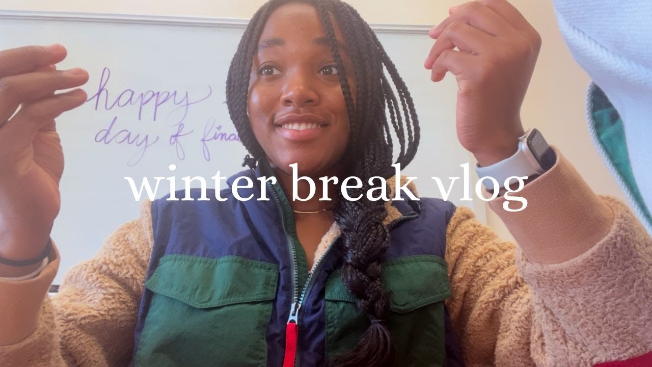 last day of finals, winter break