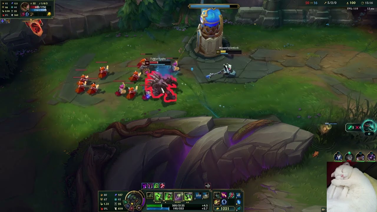 OFF TANK TEEMO (DERECELİ SERİMİZ)😊❤#leagueoflegends #wildrift #riotgames #games #gamer #youtubevideo