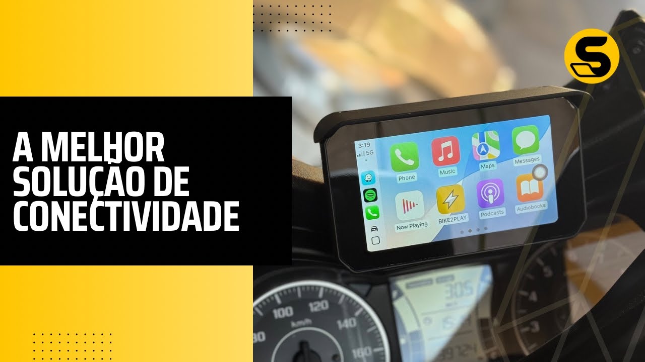 Instalei uma nova multimídia na XMAX