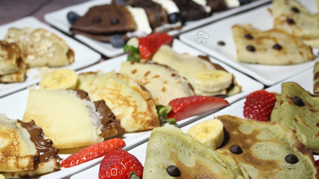 CREPES - Las mejores recetas de todos los tipos