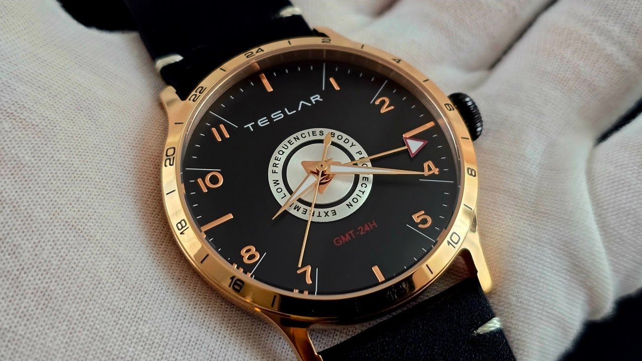 Teslar "TW-020" GMT Watch with ELF Nanotech Chip | Unboxing & Quick Look