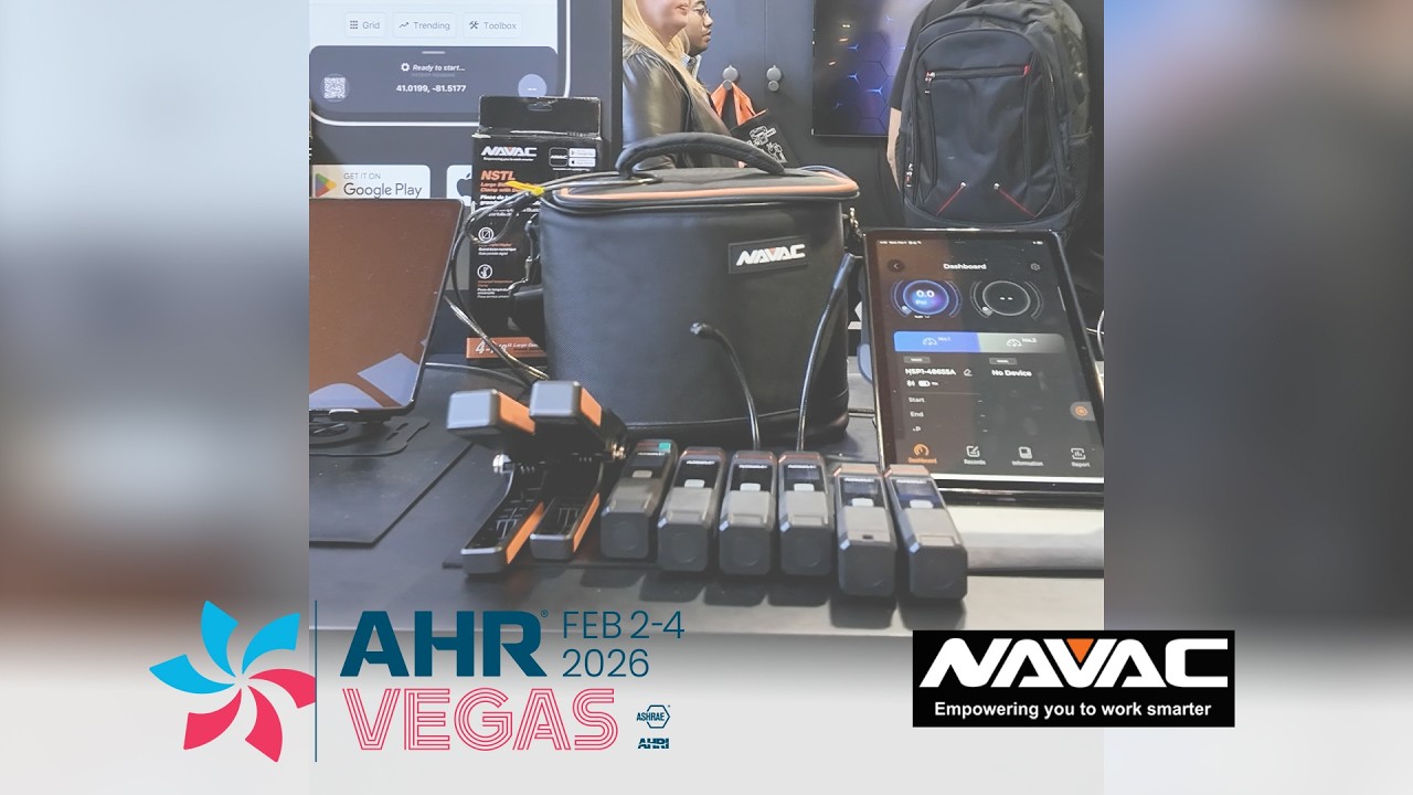 Полный обзор стенда NAVAC на выставке AHR Expo 2026