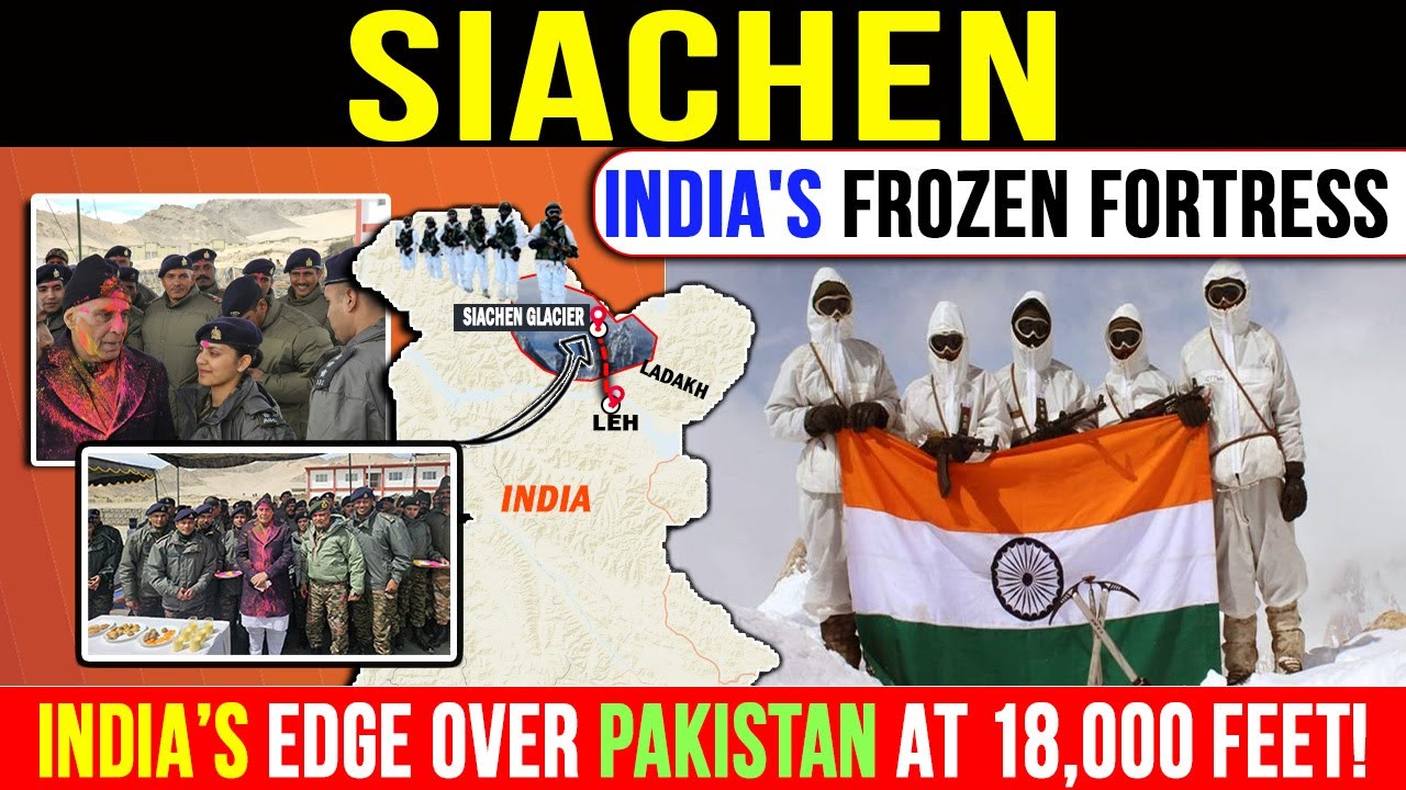 Siachen Saga: Indian Army's Unseen Strategic Edge at 18,000 Feet!