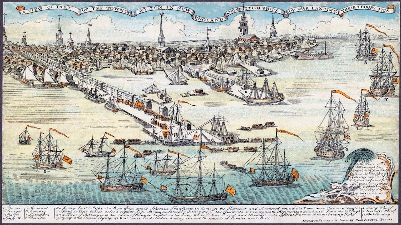 Charles Townshend, John Hancock, And The Boston Madeira Party