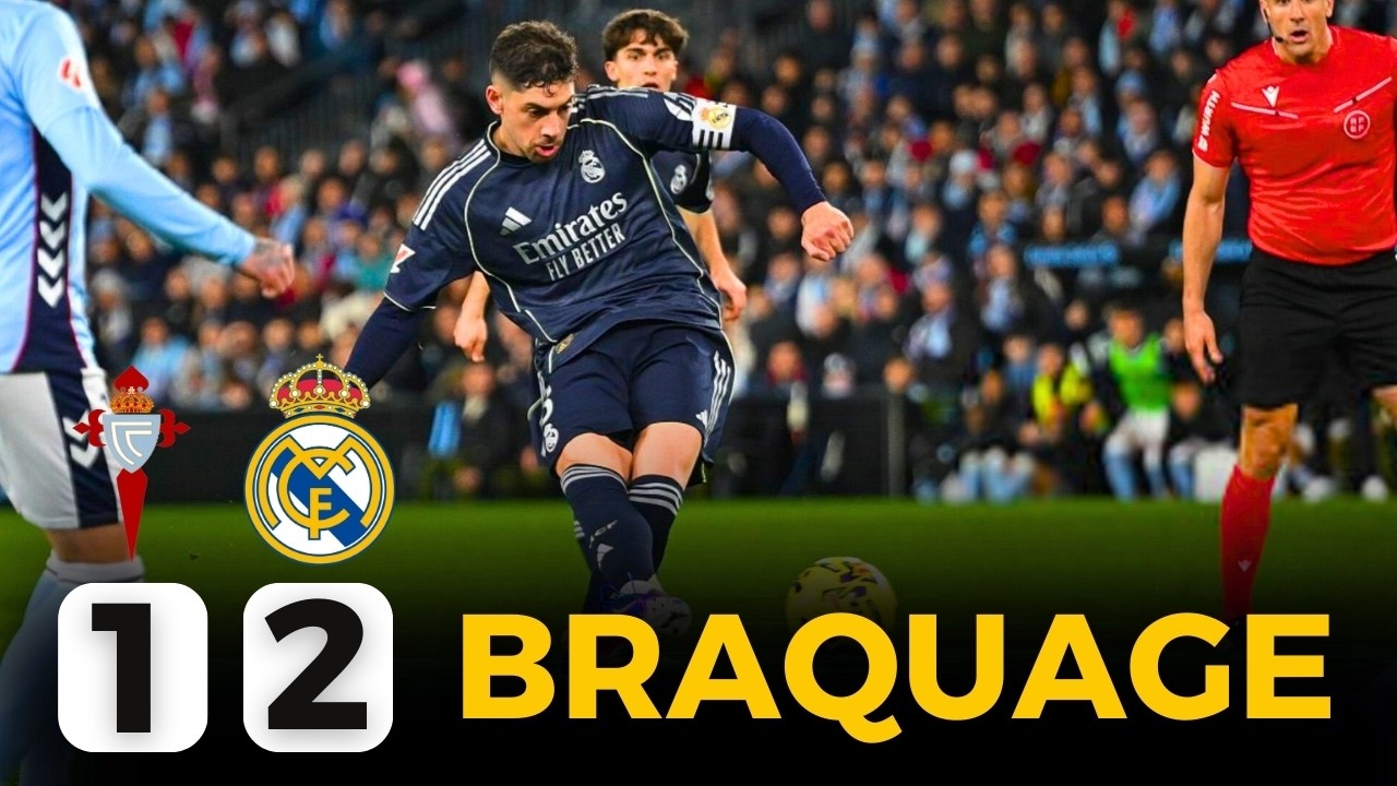🤡CE REAL EST JUSTE INJOUABLE (Celta 1-2 Real Madrid)