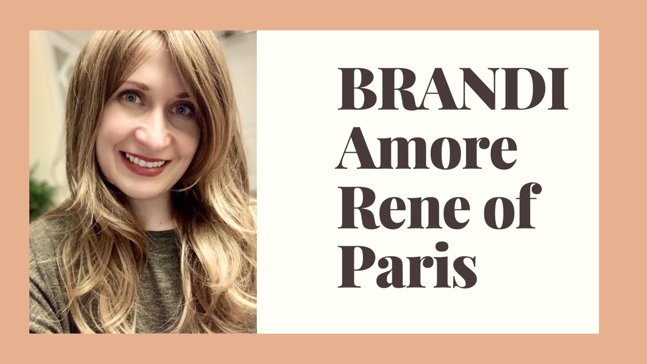 BRANDI Wig by Amore Rene of Paris in Marble Brown #wigreview