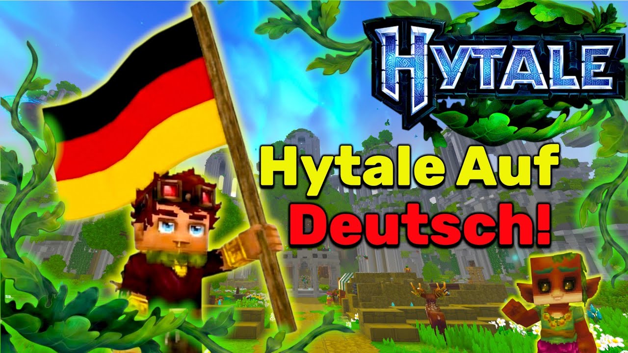 Hytale auf Deutsch Spielen ganz schnell und Einfach 😉😮 | Hytale Tutorial