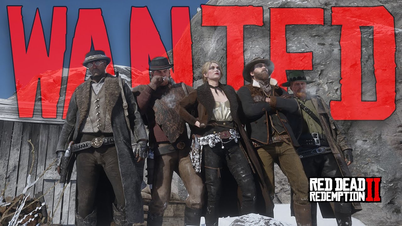 WANTED After EIGHT BANK ROBBERIES in Red Dead Redemption Roleplay | WildRP