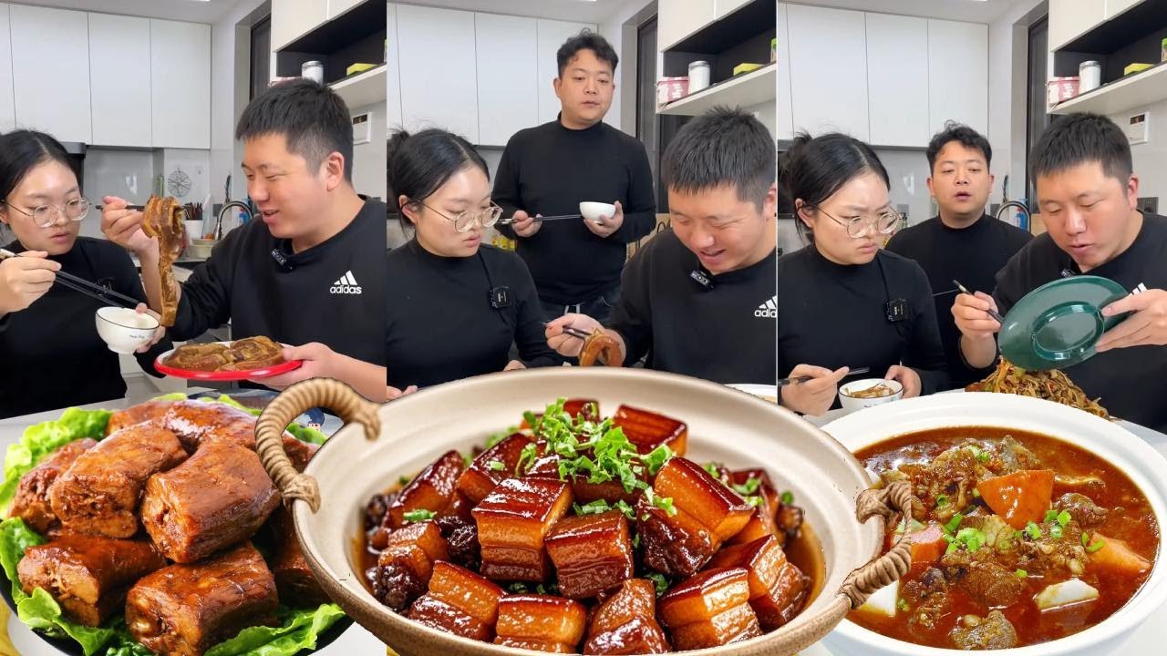自私老公把所有菜独吞，还是儿子厉害，一招解决！【小叶很会吃】