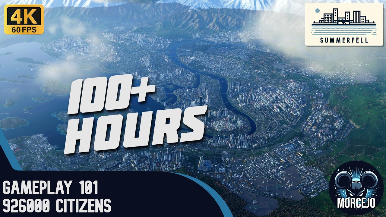 Cities Skylines II - Summerfell - Gameplay 101 (No commentary)