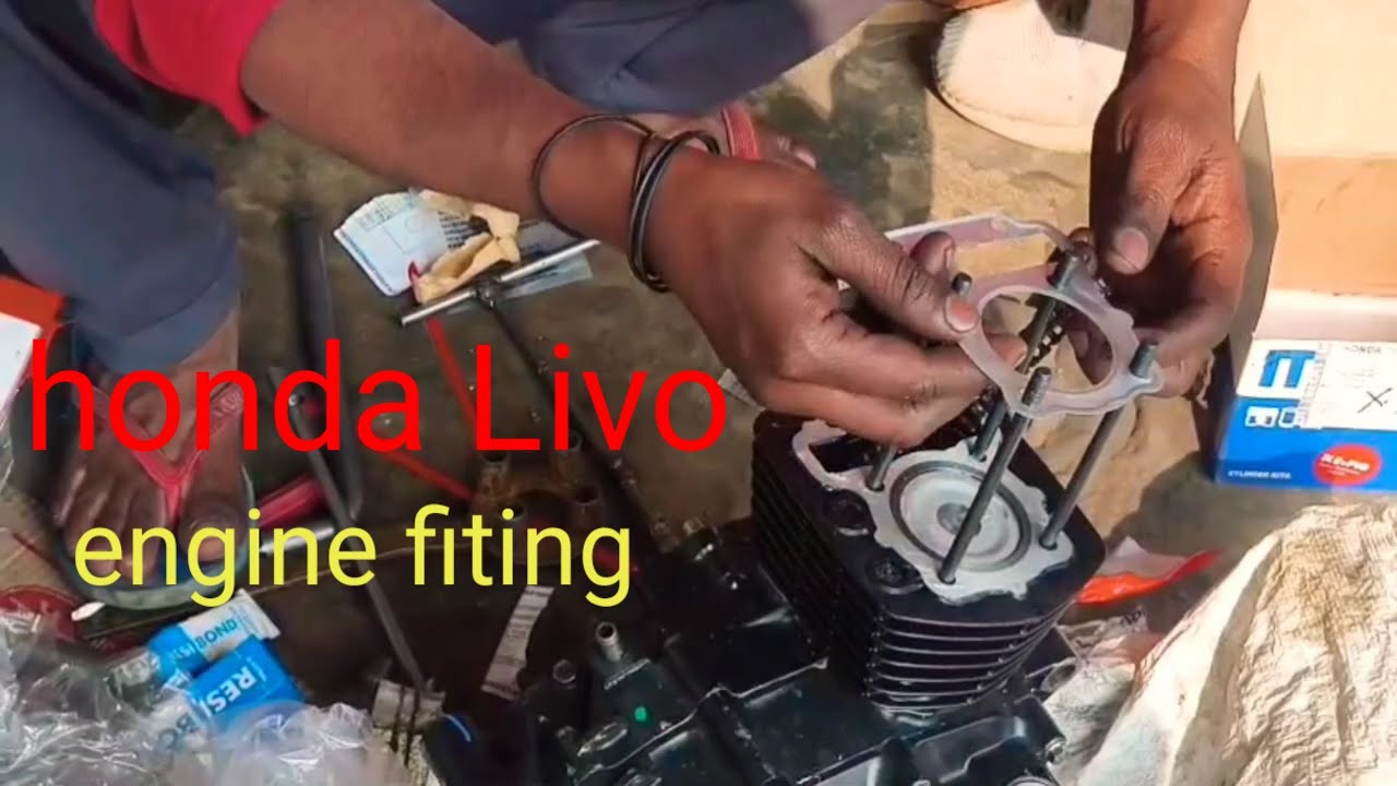 Honda Livo engine fiting#longvideod#@ansar ato gairej# yutube chinal