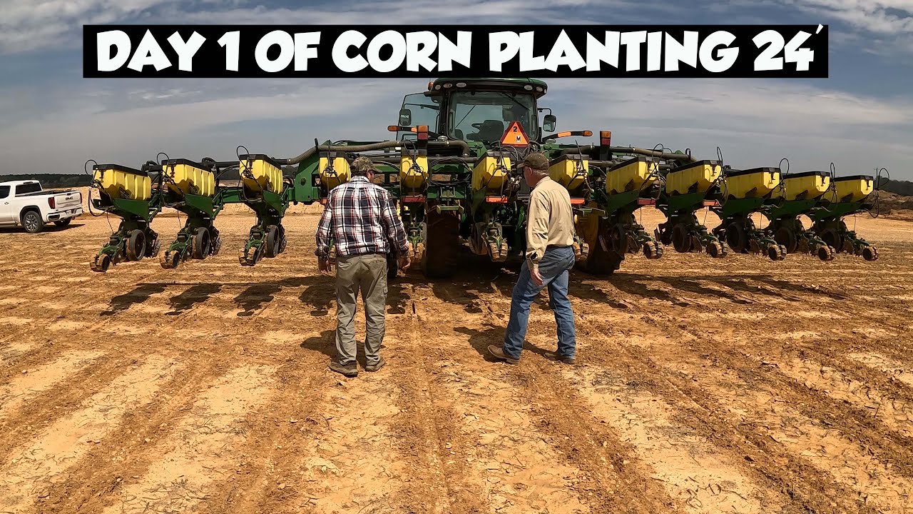 WE STARTED PLANTING CORN