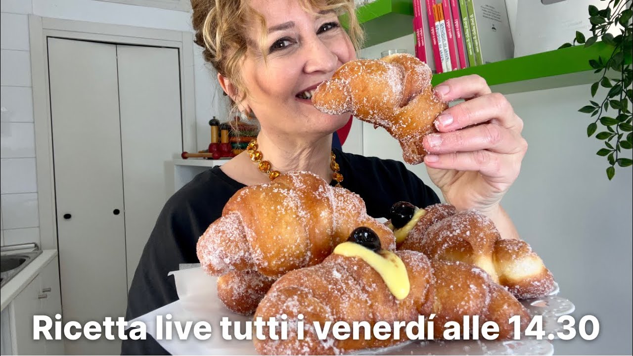 Cornetti FRITTI soffici come ciambelle. 😍 Ricetta che tutti ti chiederanno!