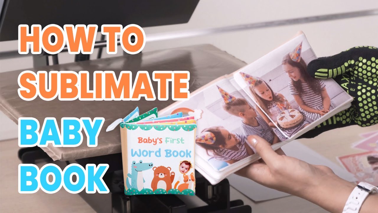 How to sublimate Baby book?| Lopo Tech