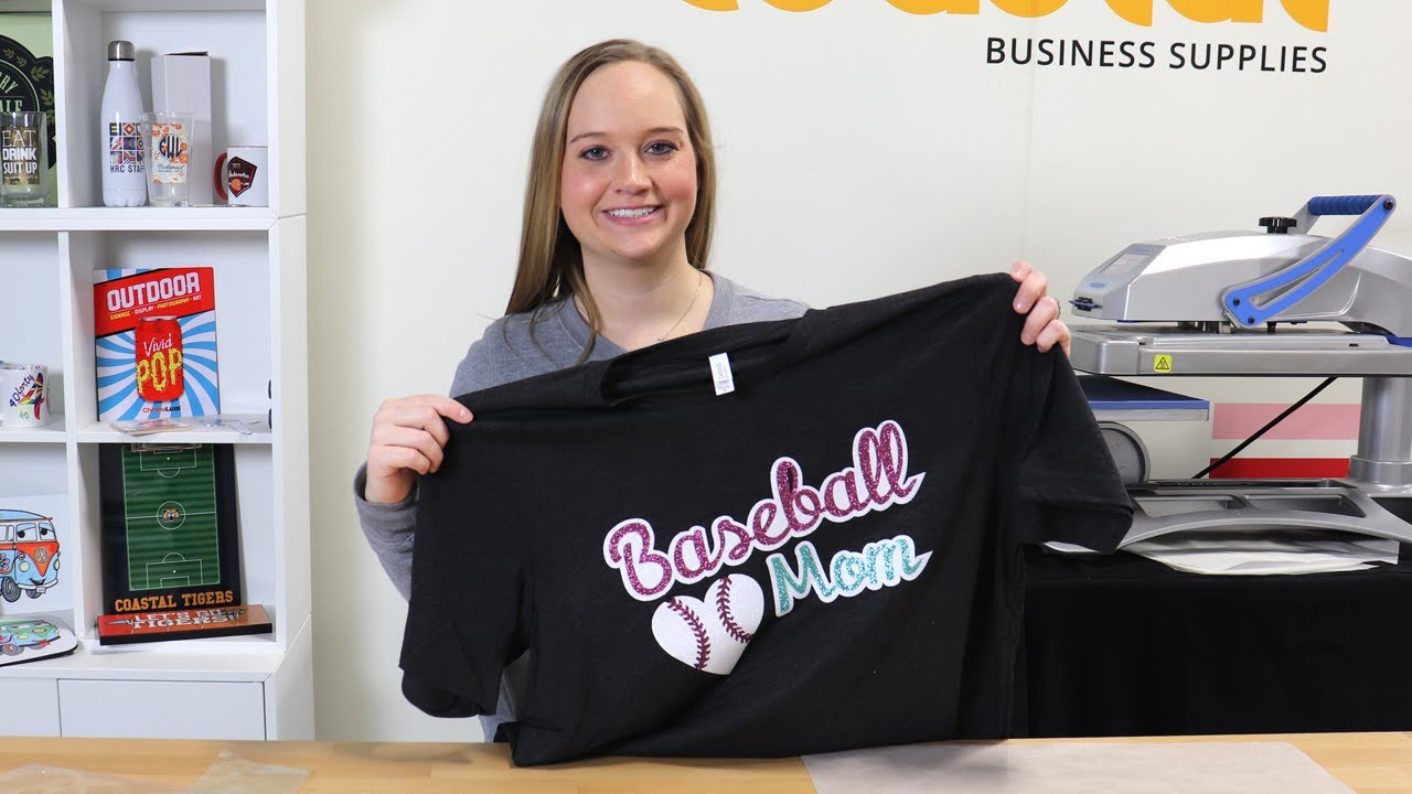 How to Layer Siser Glitter Heat Transfer Vinyl