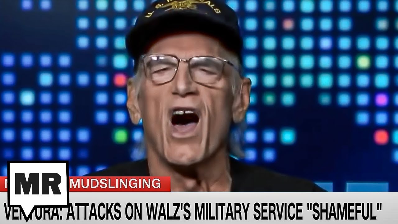 Jesse Ventura Shreds GOP's Tim Walz Stolen Valor BS