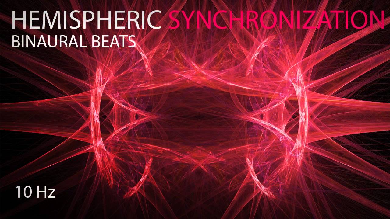 Hemispheric Synchronization - Binaural Beats - 10Hz