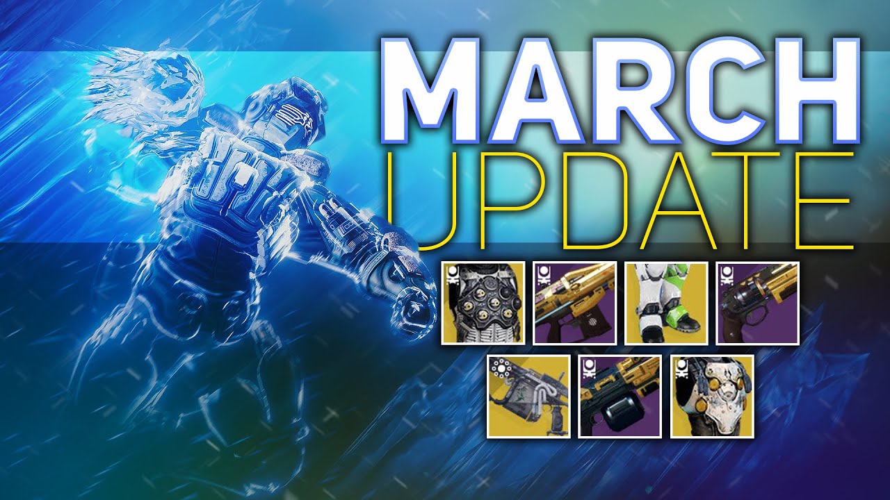 Stasis Changes, Trials of Osiris RETURNS, & Grandmaster Nightfalls (MARCH UPDATE) | Destiny 2 News