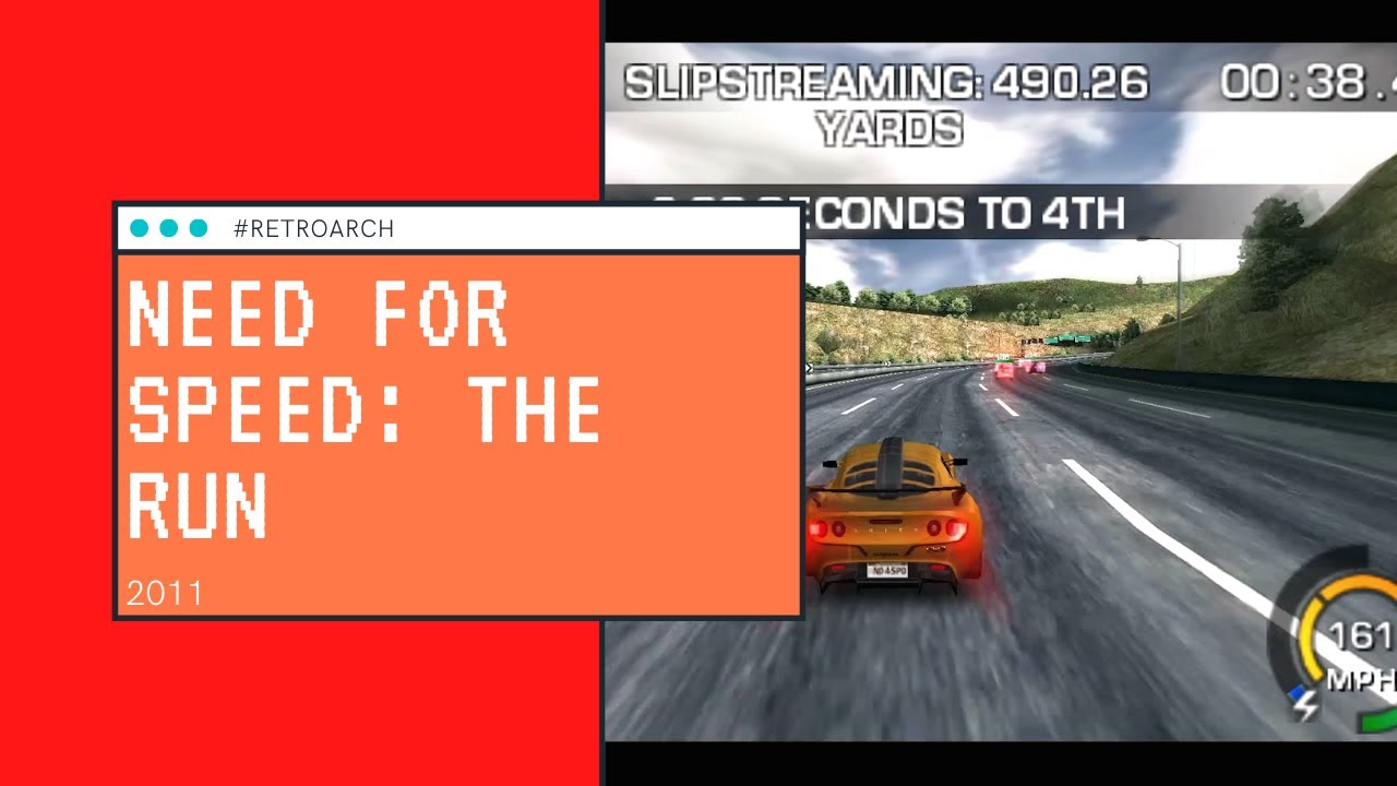 Need for Speed: The Run (2011) [3DS] - RetroArch with Citra