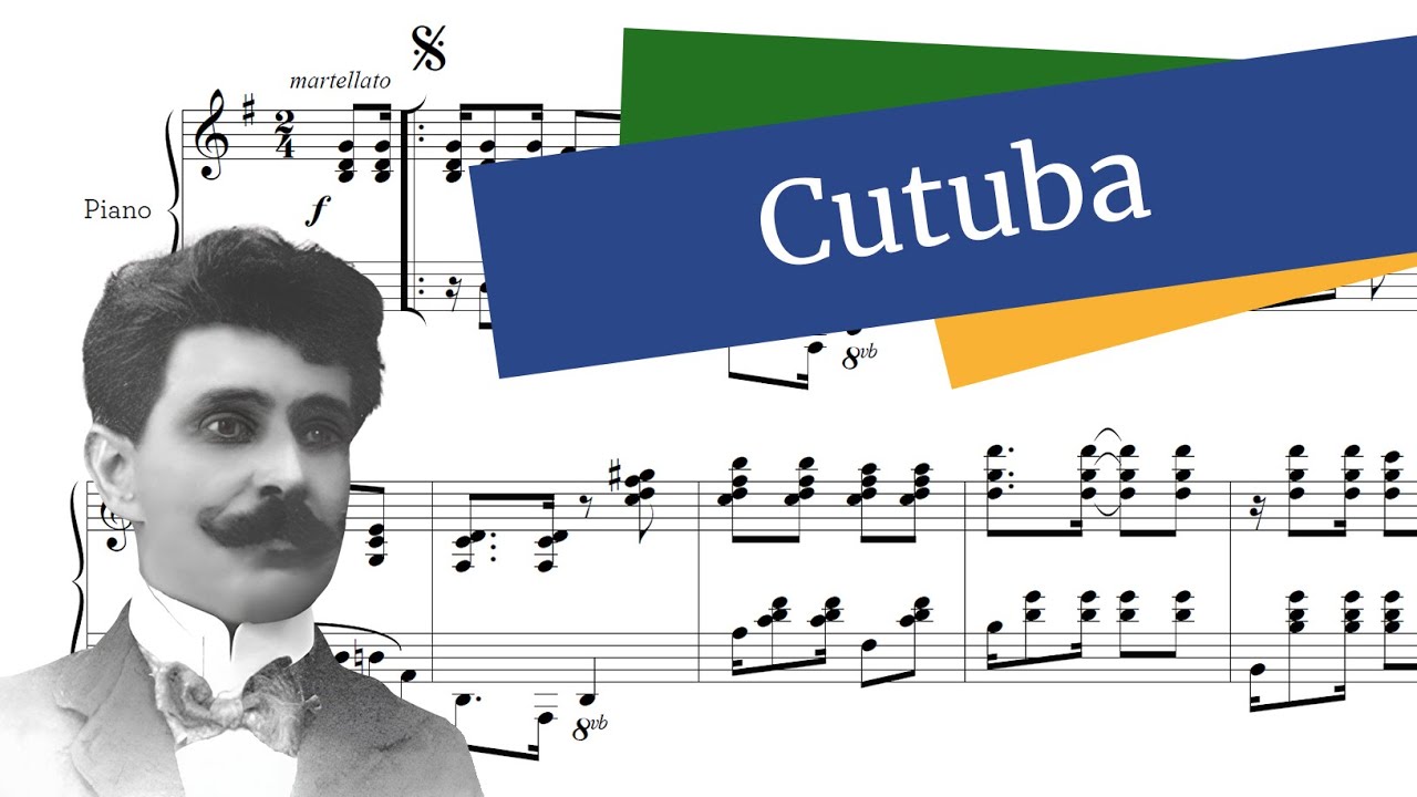 Ernesto Nazareth - Cutuba (Maria Teresa Madeira, piano)