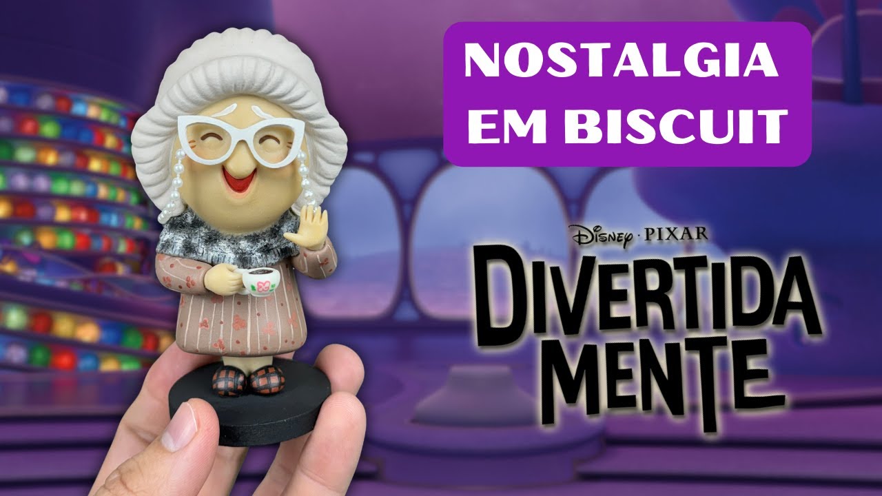 Nostalgia em Biscuit- Passo a passo completo ( Especial Divertida Mente)